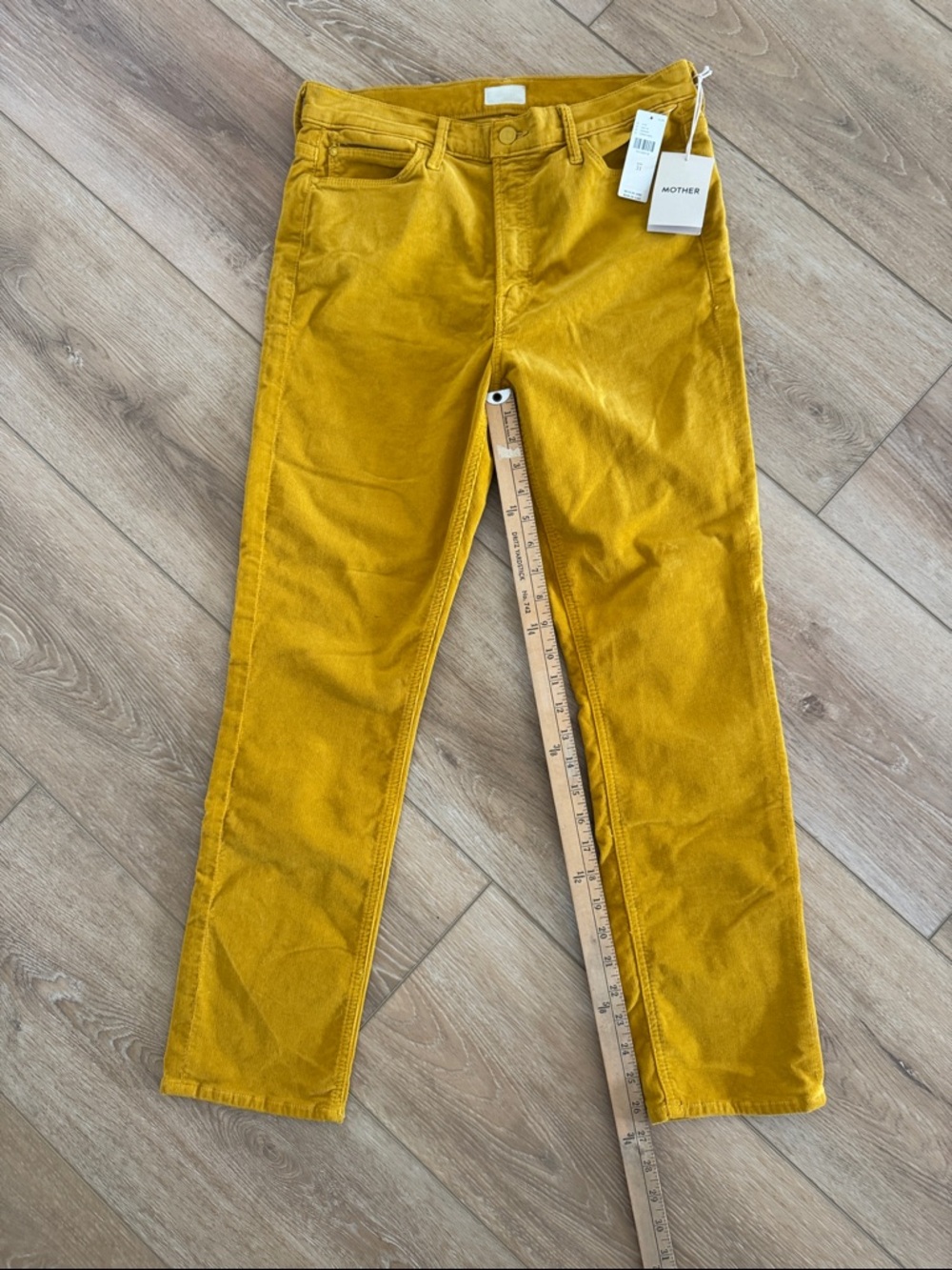 NWT MOTHER The Mid Rise Dazzler in Hopscotch - Picture 4 of 15